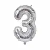 Versión US 32 pulgadas globo digital boda decoración sala de bodas decoración fiesta de cumpleaños globo de papel de aluminio