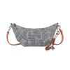 2025 Nova Moda Europeia e Americana Elegante Simples Bolsa Feminina Bolsa de Ombro Costura de Alta Qualidade Bolsa Líquida Pequena Bolsa Meia-Lua