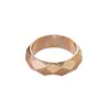Pulsera Geométrica Redonda Cuadrada Facetada de Acrílico Pulsera Metálica Transfronteriza Europea y Americana Joyería de Diseño Nicho para Mujeres