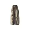 Pantalones de Trabajo Funcionales para Exteriores RUMENG Americanos de Bloques de Color Impermeables de Secado Rápido Pierna Recta para Hombre Sueltos Casuales Pierna Ancha Pantalones Paracaídas