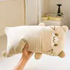 2026 Nueva Almohada Infantil de Algodón de Colores Funda con Cremallera Relleno de Almohada - Algodón Perla Trigo Sarraceno Dos Tipos de Relleno Opcionales
