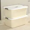 Caja de Almacenamiento Engrosada para Ropa, Juguetes, Snacks de Casa y Coche, Caja de Almacenamiento de Respaldo, Caja de Almacenamiento tipo Canasta de Plástico