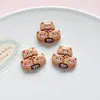 Dibujos Animados Lindos Gato Café Resina Accesorios Hechos a Mano DIY Pegamento Crema Funda de Teléfono Charms para Zapatos Materiales para Accesorios de Cabello
