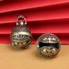 Handmade latão puro cobre gourmet Bell Car Keychain pingente Bell acessórios criativo presente pingente presente para homens e mulheres
