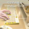 Forerunner Gx710 Set de Teclado y Ratón Alámbrico Silencioso Computadora Portátil Oficina Mecanografía Chicas Ultrafino Cabello