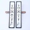 Fechadura mecânica de porta de fábrica aço inoxidável anti-roubo fechadura de porta doméstica Universal maçaneta painel de fechadura de porta de entrada atacado
