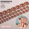 Zhengxiang Adesivos de Unha em Gel Sem Cozimento Transfronteiriços DIY Cor Sólida Vermelho Angorá Adesivos para Unha do Pé Adesivos para Unha do Pé Sem UV