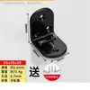 Soporte angular negro acero inoxidable ángulo de 90 grados fijación de ángulo recto soporte de hierro triangular pieza conector ferretería Soporte de estante en forma de L
