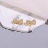 Pendientes de Plata de Ley S925 con Lazo Estilo Coreano y Perlas Diseño de Nicho Pendientes de Gama Alta Exquisitos Accesorios de Moda para Orejas Venta al por Mayor