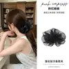 Novo Acessório de Cabelo Presilha Banana com Laço 2026, Estilo Universitário Presilha Mágica para Rabo de Cavalo Alto para Mulheres, Presilha de Garra Exquisita e Sofisticada