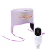 Gorro de Moxibustión sin Humo Calefactor Eléctrico Fisioterapia para la Cabeza Gorro de Confinamiento Moxa Herbal Salud Compresa Caliente para Ayudar a Dormir Terciopelo de Moxa Gorro de Moxibustión