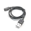 Cable de carga USB A a Pin Pogo de 2 pines con espaciado de 2.38, sonda magnética, impermeable