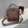 Transfronterizo 2025 Nuevo Modelo Tika Misu Original Hecho a Mano Universitario Retro Simple Bolso Cruzado Casual Bolso de Hombro Mochila