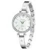 Reloj Casual de Moda para Mujer 2026 con Correa de Acero Aleado, Lujo Ligero, Elegante y con Estilo, Reloj para Mujer Estilo Pulsera Incrustado con Diamantes