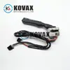 6555400045 Interruptor Combinado Adecuado para Maquinaria de Construcción, Interruptor de Control de Luces, Limpiaparabrisas y Direccionales