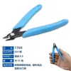 170 Alicate de bico oblíquo Alicate de bico fino Alicate de boca d'água Gundam Split Cool Model Small Blue Alicate de boca oblíqua Alicate para cortar abraçadeiras Cortadores de frutas
