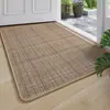 Nuevo modelo de felpudos de entrada transfronterizos para uso doméstico, felpudos de entrada de alta gama, felpudos de alfombra resistentes a la suciedad, estilo minimalista