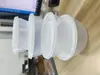 Conjunto de 4 Tigelas Plásticas Seladas Multicor para Assar, Misturar, Saladas, Cozinha, Caixas Empilháveis de Armazenamento, em Estoque
