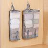 Bolsa de Almacenamiento para Calcetines de Tubo Individuales/Dobles y Ropa Interior, Bolsa de Malla Colgante para Armario de Dormitorio Estudiantil, Bolsa de Almacenamiento para Sujetadores, Esencial para Organizar
