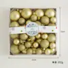 Conjunto de Pingentes Decorativos para Árvore de Natal Bola de Alta Qualidade Doméstico 2023 Novos Enfeites Pendurados Pequeno Pingente Saco de Material DIY