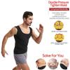 Chaleco de Sudor Transfronterizo Corsé de Talla Grande Europeo y Americano para Hombre Control de Abdomen Cintura Reductora Chaleco Deportivo Moldeador al por Mayor