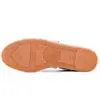 Venda direta da fábrica verão e outono novos sapatos de linho masculinos de um passo sapatos de palha pescador sapatos casuais de lona de linho preguiçosos