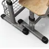 Escritorio y silla de madera maciza ajustables de manivela para una persona para estudiantes de primaria y secundaria, mismo modelo que el utilizado en la adquisición escolar, suministro directo del fabricante