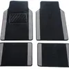 Alfombrilla de terciopelo universal para coche, apta para todoterrenos, camiones, juego de cuatro piezas