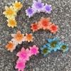 Pinza para el pelo de flor de huevo Europa y Estados Unidos transfronterizo Sudeste Asiático pinza para el pelo de flor pinza de tiburón pinza de garra de flor colorida tienda de 2 yuanes