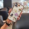 Adecuado para iPhone Funda Suave Roja Hombres y Mujeres Dibujos Animados Mujeres Lindo A Prueba de Polvo Tendencia Color Sólido Texto Divertido