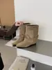 Botines de Tacón Grueso con Punta Cuadrada para Mujer, Moda Otoño 2026 Nuevo, Hebilla de Cinturón, Botines Cortos Vintage Adelgazantes, Botines de Moto