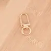 Llavero con Forma Especial de Corazón de Aleación de Zinc Cierre de Langosta Hecho a Mano DIY Metal Perro Cierre Accesorio para Llave de Coche Regalo