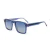 Gafas de Sol Estilo Aviador de Doble Puente Retro Populares en Ins Polarizadas Anti-UV Moda para Hombres y Mujeres