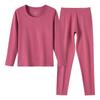 Ropa interior térmica para mujer Traje de forro polar grueso Ropa Deqiu Pantalones de otoño Camiseta base térmica Suéter de otoño e invierno Pantalones Thunder para mujer