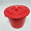 Almacén por Departamento Dos Yuan Wholesale 30 Cubos Pequeños de Plástico Portátiles con Tapas Cubos Rojos Pequeños de Pesca para el Hogar Cubo Pequeño Wholesale