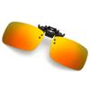 Óculos de Sol Polarizados com Clip-On em Estoque para Homens e Mulheres, Adequados para Motoristas, Óculos de Grau, Proteção UV, Protetor Solar, Clip-On de Óculos de Sol Flip-Up