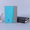 Libreta de notas de cuero simple personalizada para negocios, cuaderno de hojas sueltas para estudiantes, papelería de oficina, libro de contabilidad manual A4