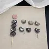 16*21mm Acrílico Glitter Fino Olho de Gato Coração Formato Furo Reto Contas DIY Corrente de Celular Chaveiro Acessórios de Caneta