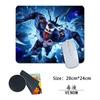 Mouse pad periférico Marvel Series Venom, tapete de mesa antiderrapante para escritório, almofada para laptop e teclado de anime
