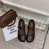 2026 Zapatos de Frijol Suaves de Tacón Bajo Plisados Estilo Nuevo para la Noche Suela Suave para Primavera y Otoño Boca Baja Fondo Plano Mary Jane Zapatos Individuales