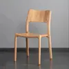 Silla Shuke Silla de Comedor Nogal Negro Norteamericano Madera Maciza Silla de Comedor Ensamblaje de Caja y Espiga Apartamento Pequeño Madera Maciza Nogal Negro Silla de Comedor Personalización
