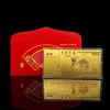 Set de Billetes Conmemorativos del Año de la Oveja 2027: Billete de Oro de Cien Yuan, Oveja Dorada Trayendo Fortuna, Sobre Rojo del Festival de Primavera, Regalo de Promoción de Gran Apertura
