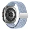 Adecuado para (Samsung Watch8) Correa de Reloj Hebilla Magnética Correa de Bucle Tejida de Nylon Correa de Muñeca para Reloj