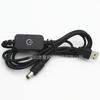 Tira de Luces LED Interruptor Táctil Tira de Luz Monocromática Controlador Regulador en Línea 5V Regulador Continuo USB a Cabezal CC