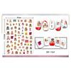 Redanco Novas Explosões 3D Cartoon Bonito Loira Nail Art Adesivos Adesivos Adesivos de Unhas Atacado