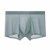 Ropa Interior Nueva para Hombre 2025 Calzoncillos Bóxer Transpirables y Ligeros de Cintura Media para Jóvenes Pantalones de Seda de Hielo Calzoncillos Bóxer de Verano a Cuadros