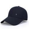 Chapéu Novo de Aba Larga para Primavera Masculino para Uso Externo com Letra Bordada Proteção Solar Boné de Baseball Outono Chapéu Protetor Solar para Meia-Idade