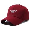 Gorra de béisbol de nueva circunferencia de cabeza grande, red famosa para combinar con todo, gorra de béisbol de color sólido, copa profunda, ala ancha grande, gorra bordada con letras