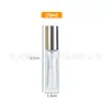Frasco de Perfume Quadrado 10ml Boca de Rosca Sub-Frasco de Perfume 5ml Frasco de Amostra de Perfume de Vidro Frasco de Spray Cosmético