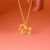 Collar de Caballo de Plata S925 Transfronterizo para Mujer, Diseño Único, Colgante de Moda Estilo Ins, Cadena Clavicular al por Mayor, Moderno